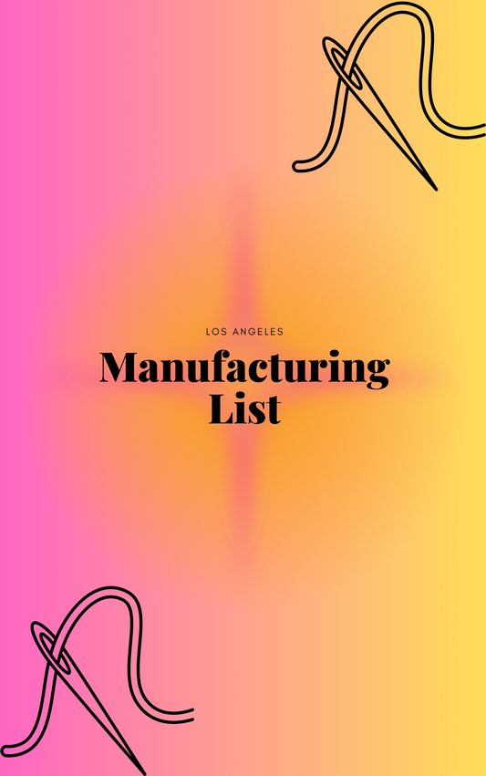 Los Angeles manufacturing list