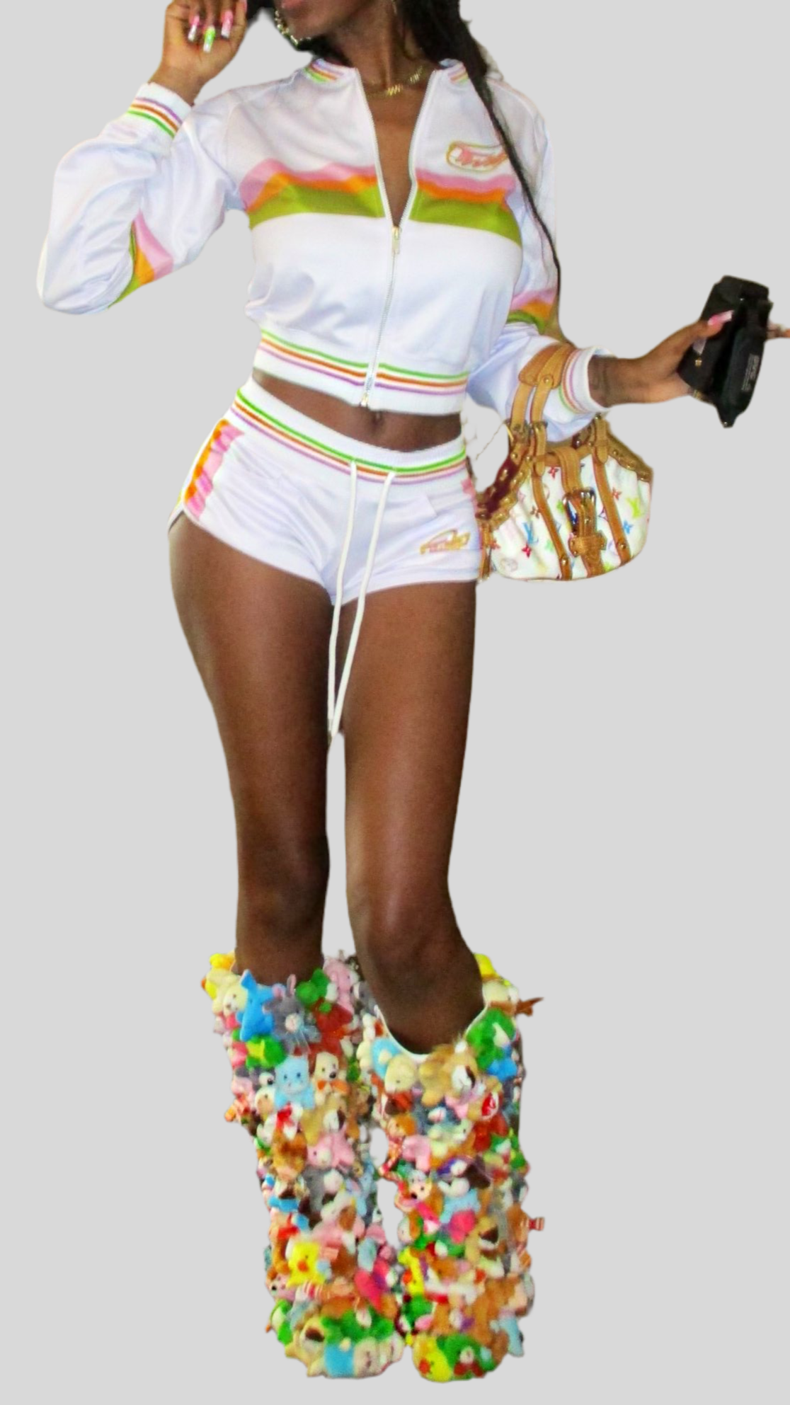 Summer Sorbet Mini Shorts